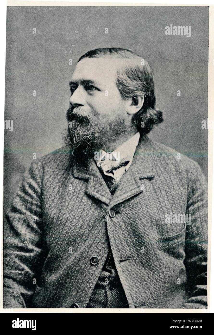 'James Aumonier (1832-1911), peintre paysagiste anglais', c1900. Artiste : Inconnu. Banque D'Images