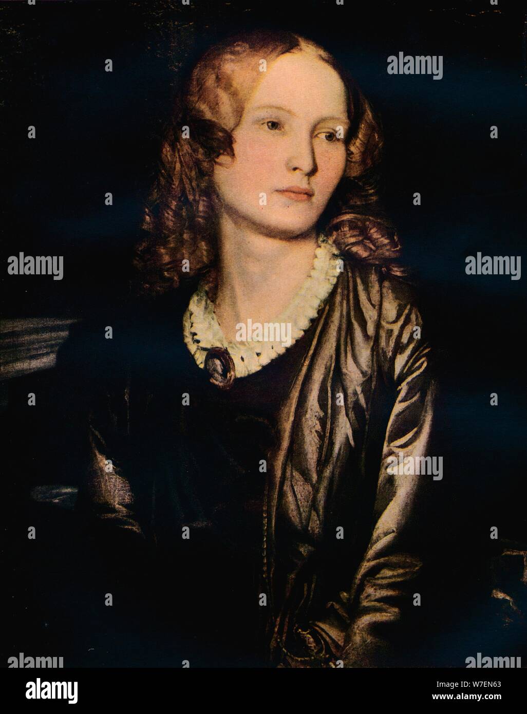 "Mary Ann, épouse de Leonard Collman', c1854. Artiste : Alfred George Stevens. Banque D'Images