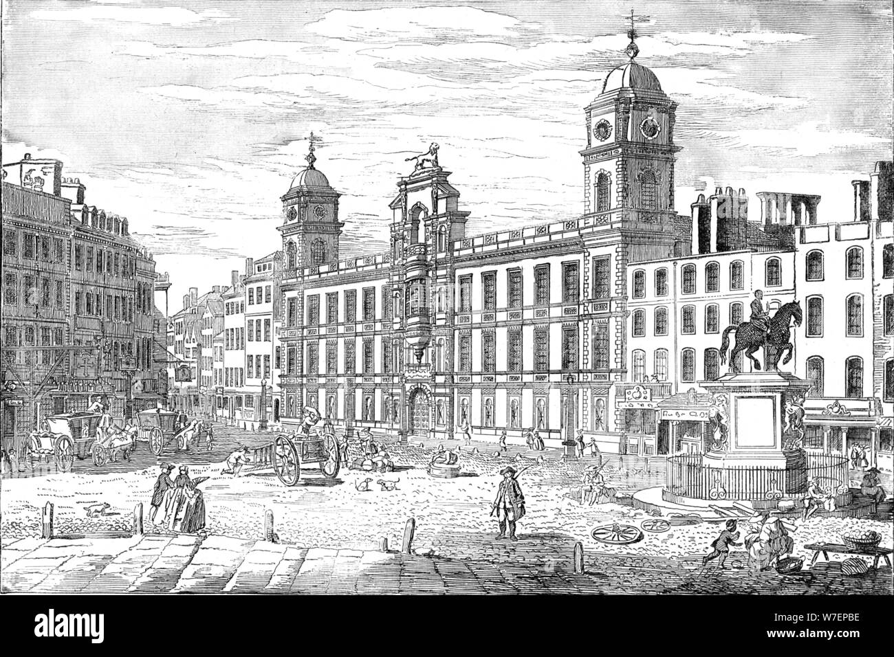 Maison Northumberland, 1897. Artiste : Inconnu. Banque D'Images