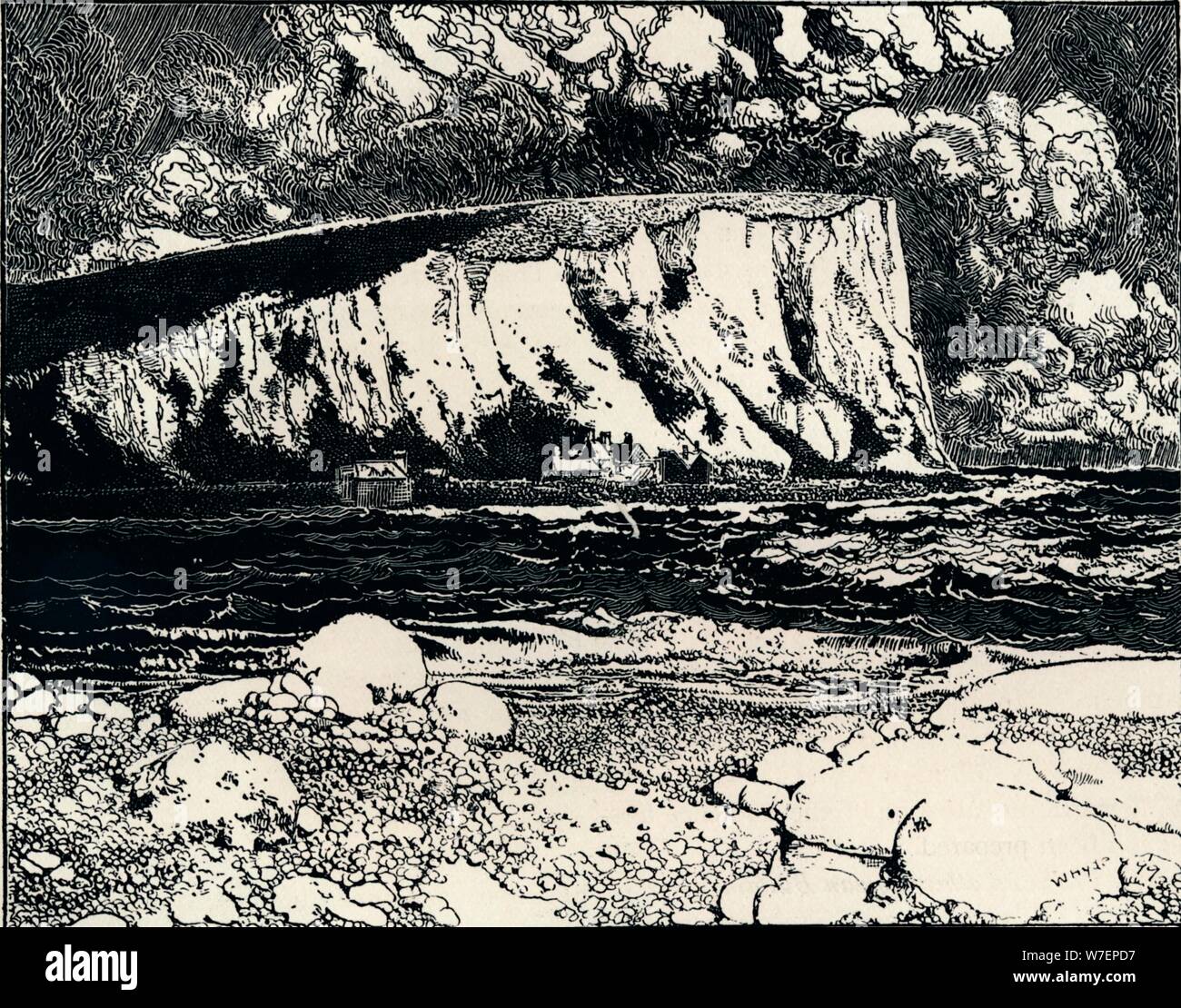 'Illustration par William Hyde. À partir de la Cinque Ports', 1900-1. Artiste : William Hyde Wollaston. Banque D'Images