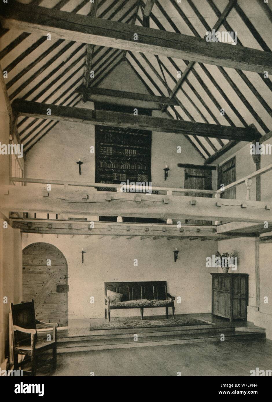 'Boxhurst ferme, Kent : Fin de salle de danse. Restauré et converti par Oliver Hill', c1928. Artiste : Inconnu. Banque D'Images