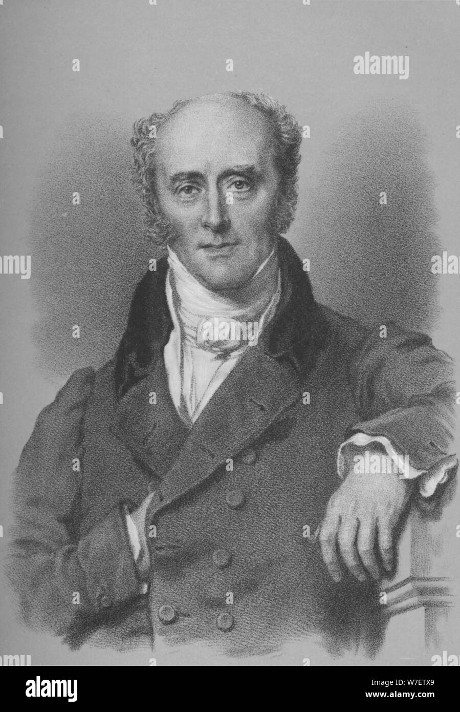 Charles, deuxième comte Grey, homme d'État britannique, c1828 (1936). Artiste : Inconnu. Banque D'Images