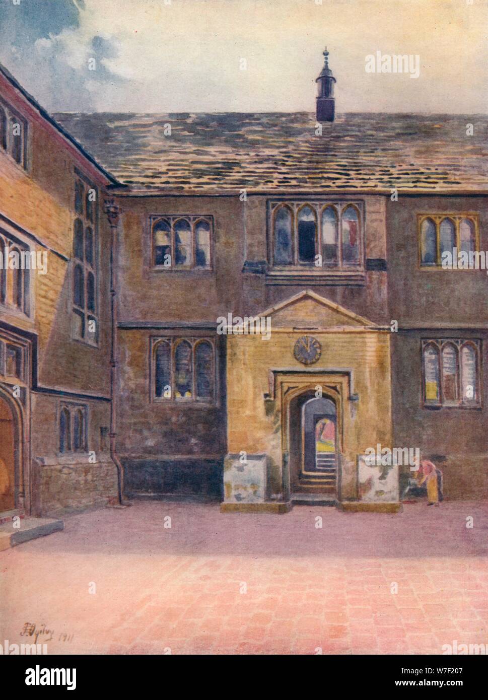 'Grammar School, 21', 1911, (1914). Artiste : James S Ogilvy. Banque D'Images