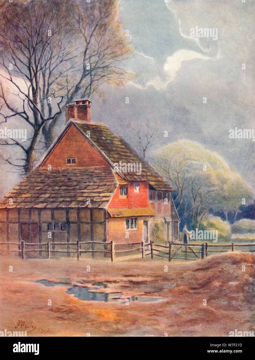 'Ferme' Parklands, 1912, (1914). Artiste : James S Ogilvy. Banque D'Images