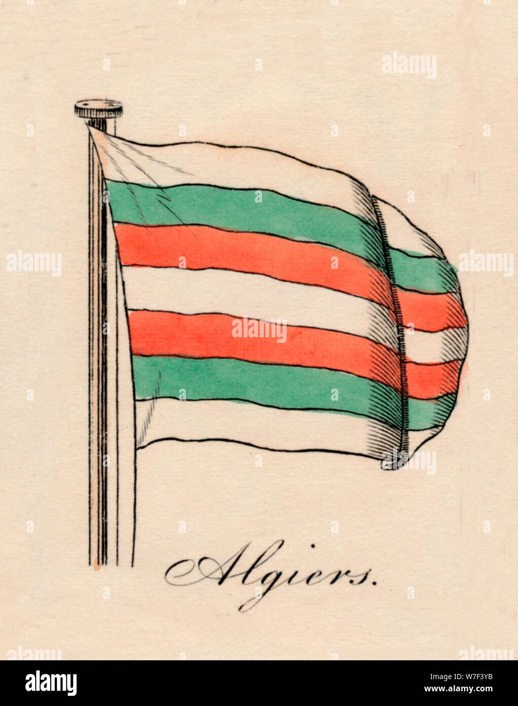 'Alger', 1838. Artiste : Inconnu. Banque D'Images