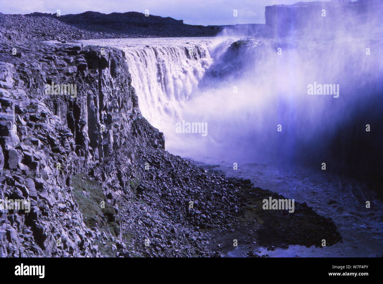 De Dettifoss SE, l'Islande, 20e siècle. Artiste : CM Dixon. Banque D'Images