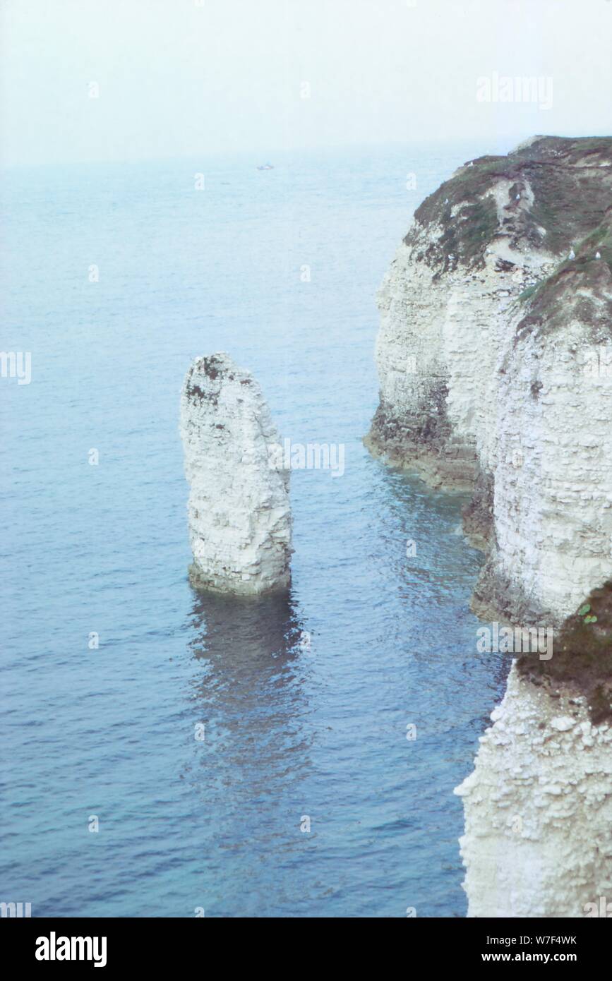 Flamborough Head, Yorkshire, Angleterre, 20e siècle. Artiste : CM Dixon. Banque D'Images