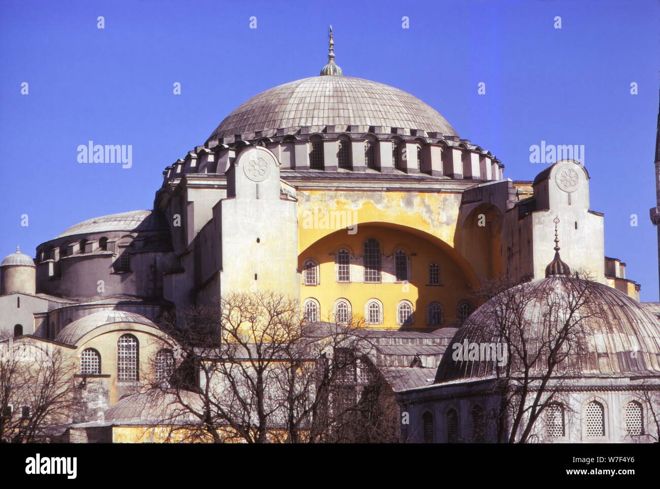 Église de Sancta Sophia AD 532-537 construit par Justinien, Istanbul, Turquie, 20e siècle. Artiste : CM Dixon. Banque D'Images