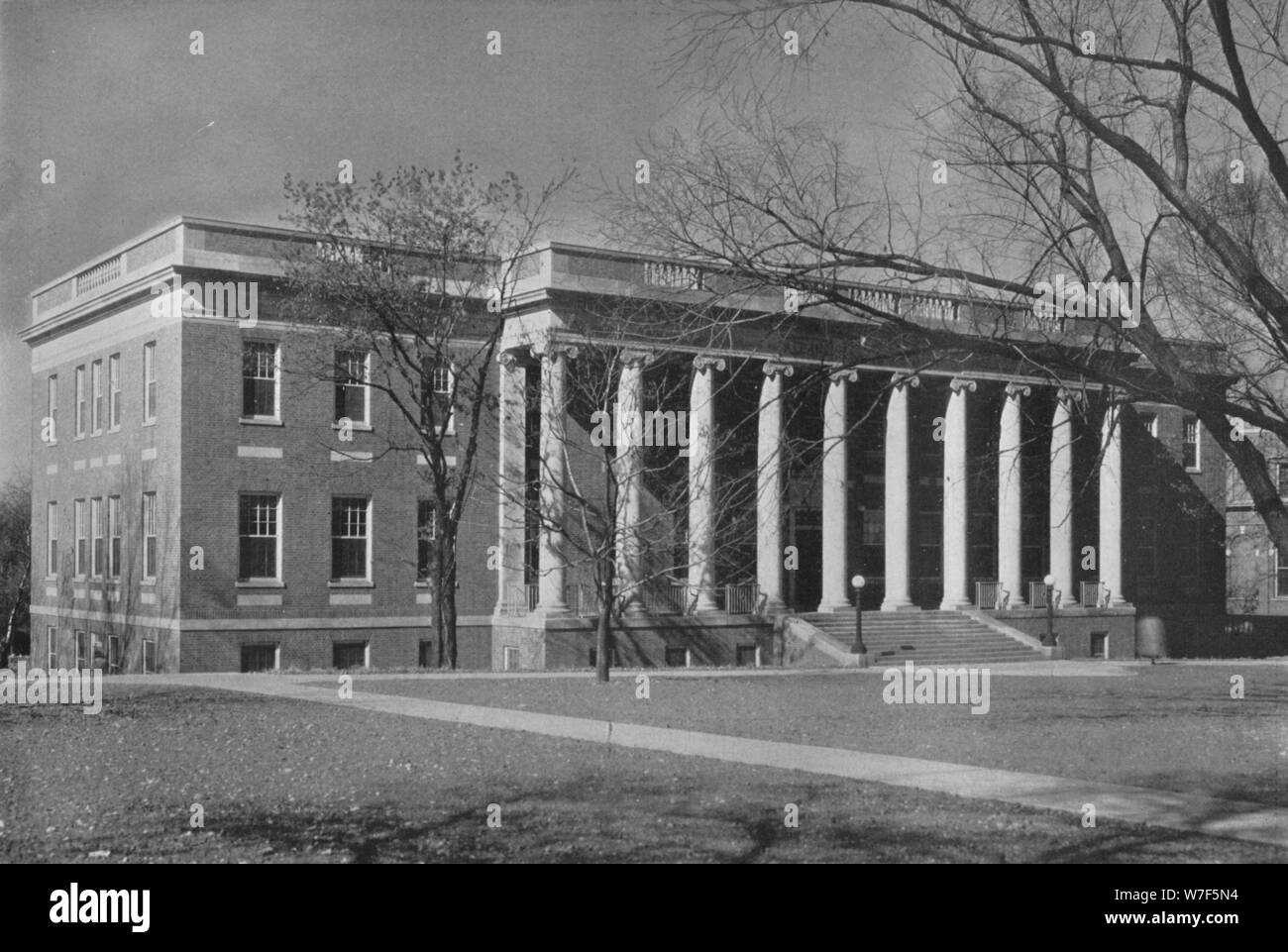 Bâtiment d'administration, George Peabody College pour les enseignants, Nashville, Tennessee, 1926. Artiste : Inconnu. Banque D'Images