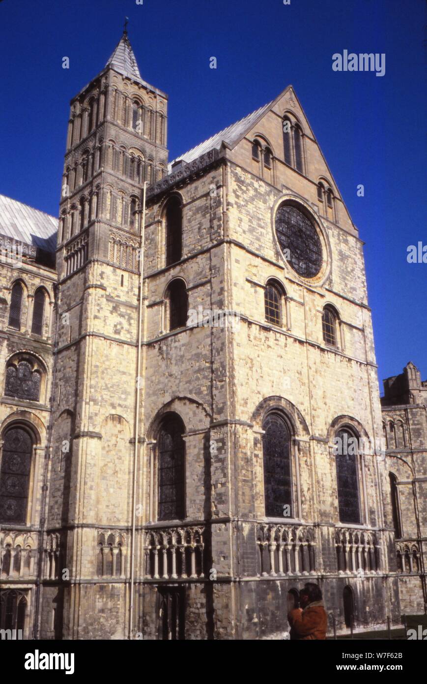 Du transept, La Cathédrale de Canterbury, 20e siècle. Artiste : CM Dixon. Banque D'Images