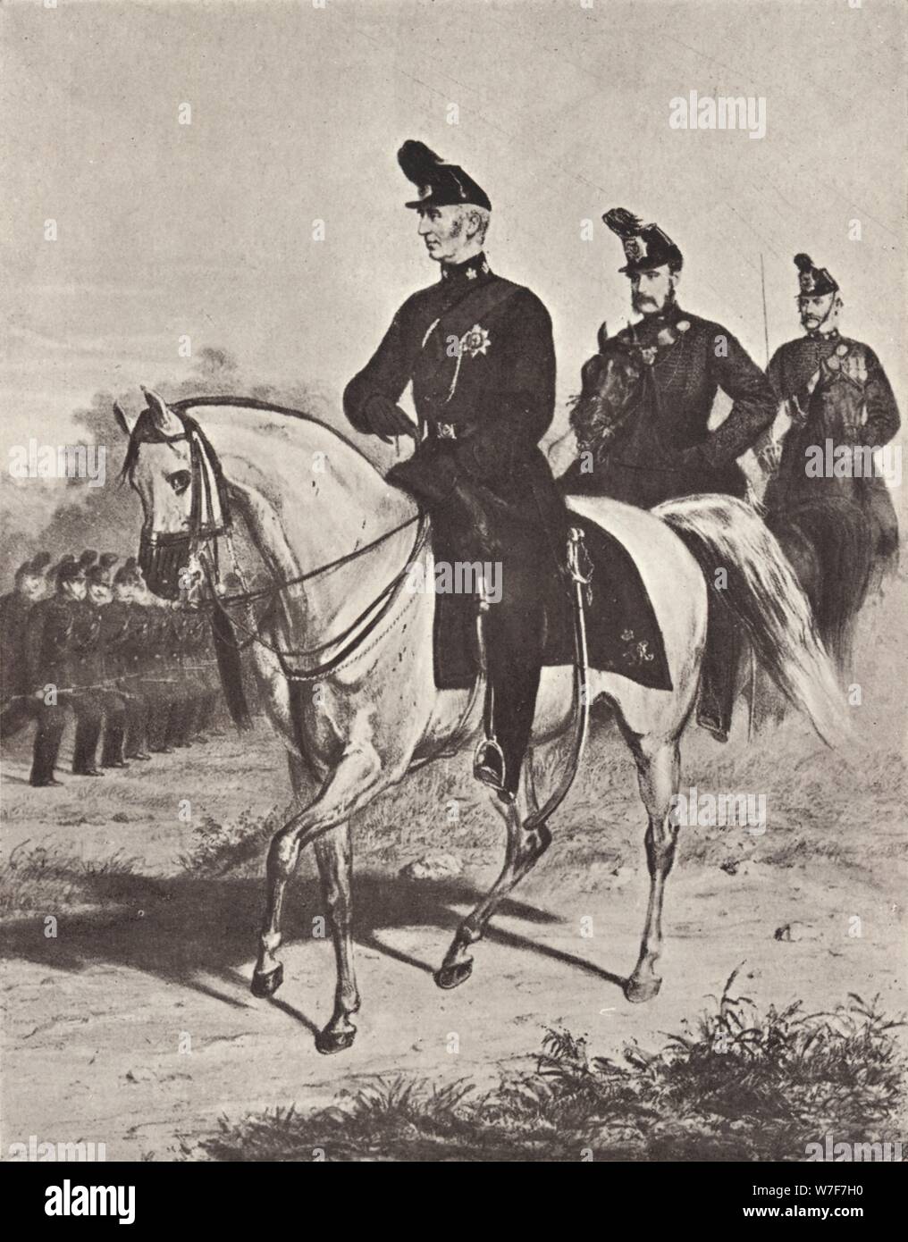 "Arthur, 2 Duc de Wellington, K.G. Le Lieut.-colonel Commandant, Victoria C.R.C.', 1909. Artiste : Inconnu. Banque D'Images