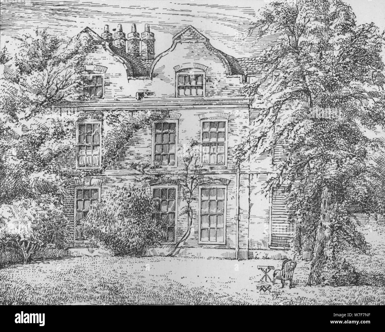 'Raleigh House', 1890. Artiste : Inconnu. Banque D'Images 'Raleigh House', 1890. Artiste : Inconnu. Banque D'Images