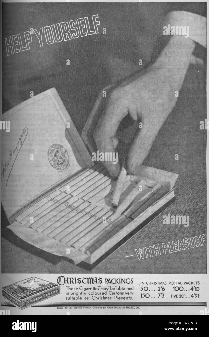 'Emballages Noël aider vous-même - avec plaisir", 1934, (1934). Artiste : Inconnu. Banque D'Images