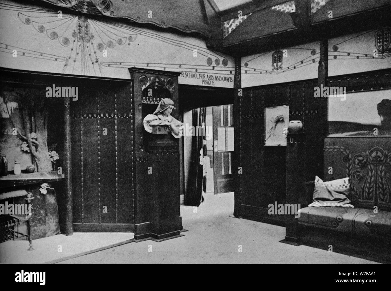 "Chambre de l'École de Prague d'Arts et Métiers, Saint Louis", 1905. Artiste : Inconnu. Banque D'Images