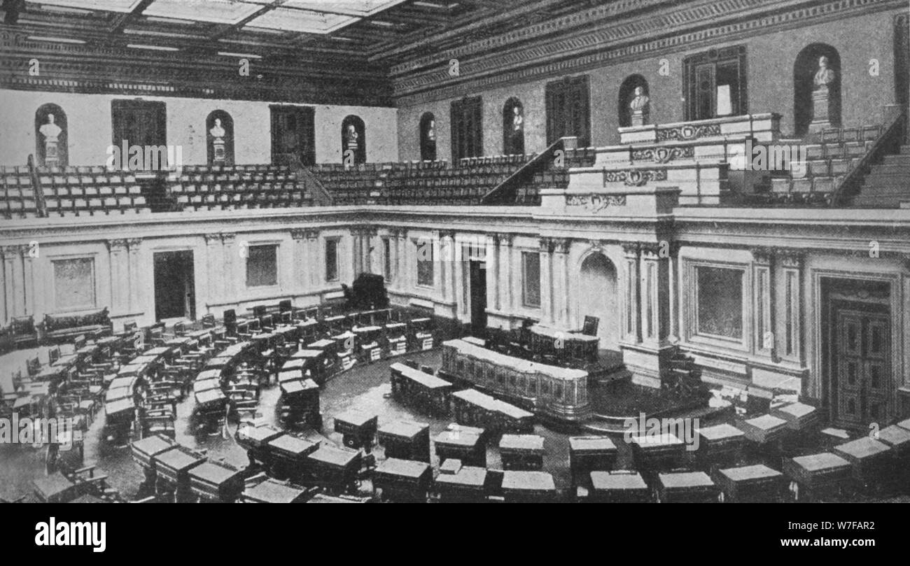 "Le Sénat des États-Unis, Washington, 1915. Artiste : Inconnu. Banque D'Images