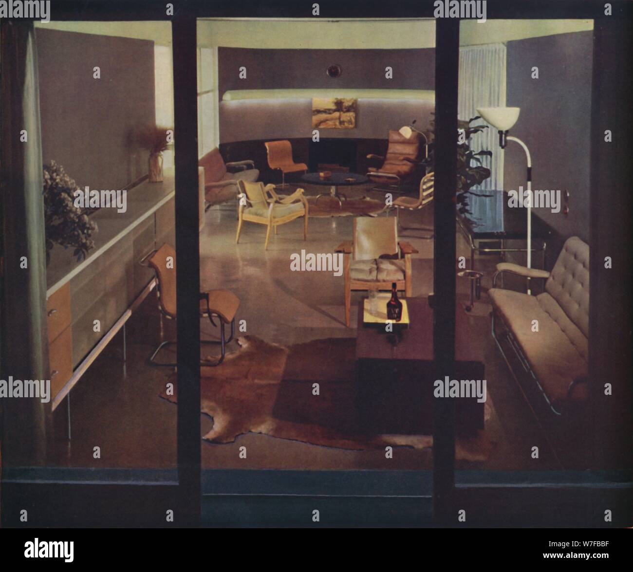 'Living-Room Office par Russel Wright', 1939. Artiste : Inconnu. Banque D'Images