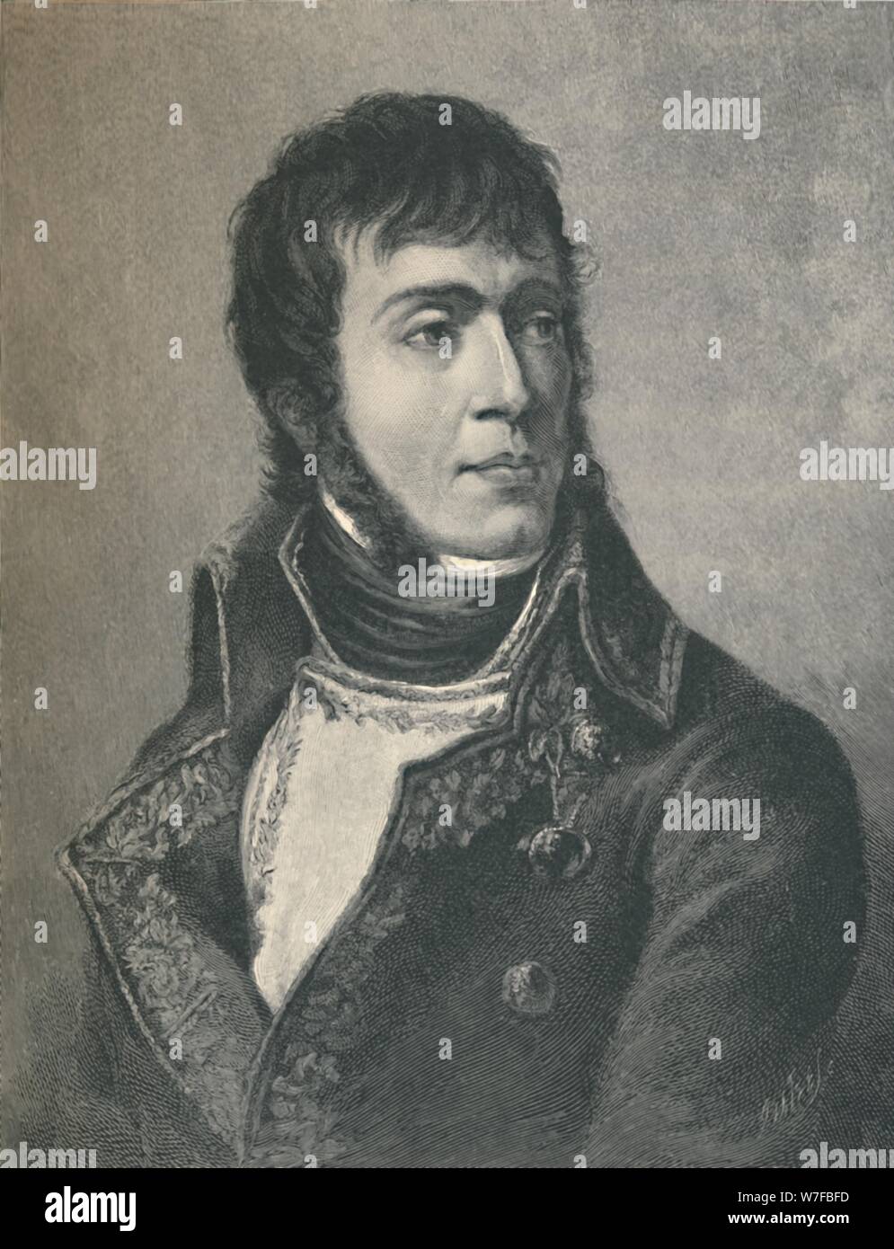 'Marshal André Masséna, duc de Rivoli, Prince d'Essling', c1796-1817, (1896). Artiste : R. G. Tietze. Banque D'Images