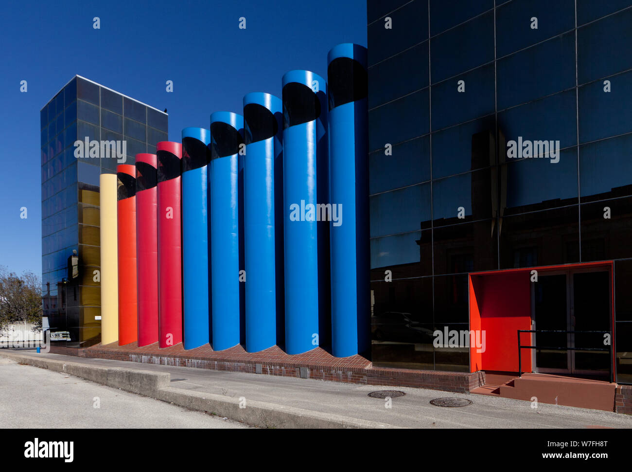 AT&T de commutation/SBC Center, Columbus, Indiana Banque D'Images