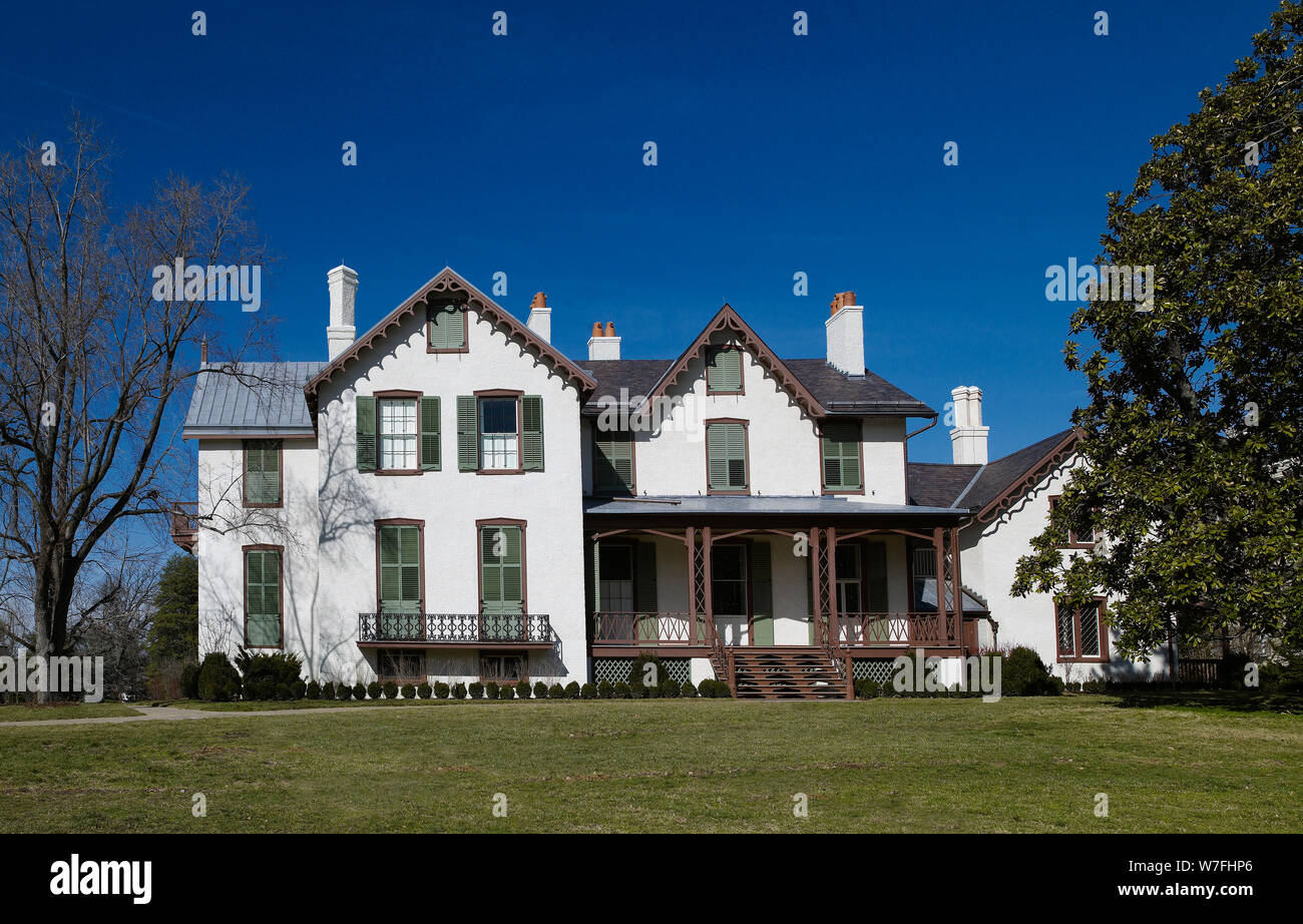 Chalet d'Abraham Lincoln, Washington, D.C. Banque D'Images Chalet d'Abraham Lincoln, Washington, D.C. Banque D'Images