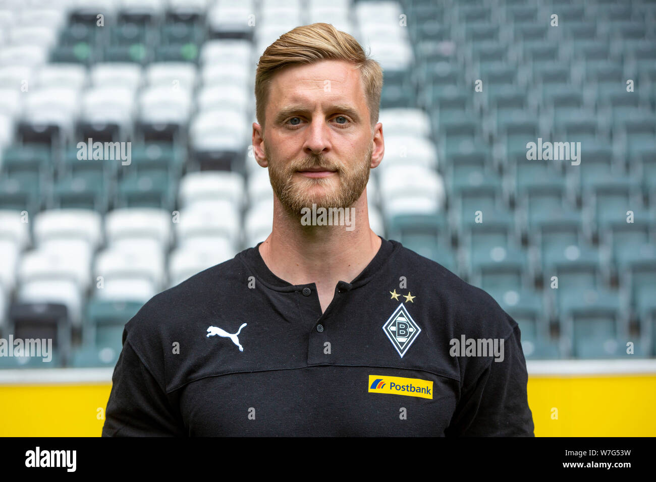 Football, Bundesliga, 2019/2020, Borussia Moenchengladbach, press photo, prise de vue portrait, préparateur physique Markus Mueller Banque D'Images