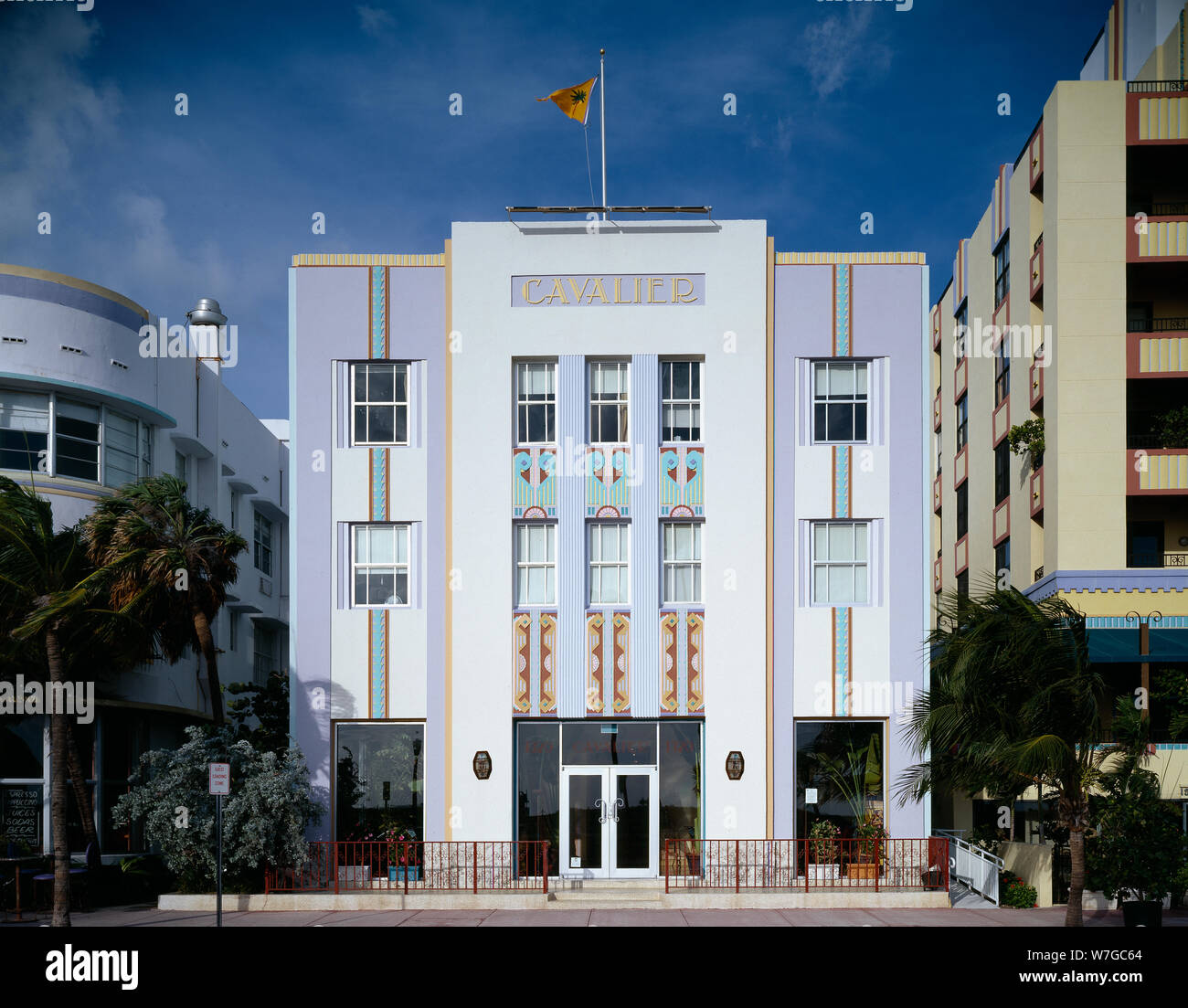 Cavalier Hotel Art Déco. Miami Beach, Floride Banque D'Images