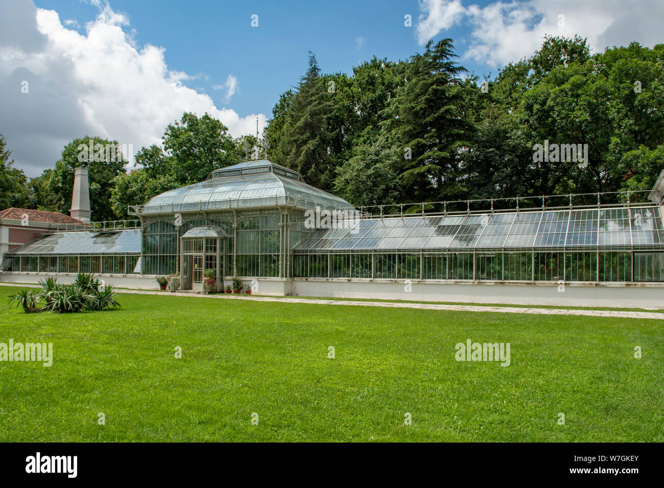 Les émissions dans les jardins botaniques, Belgrade, Serbie Banque D'Images