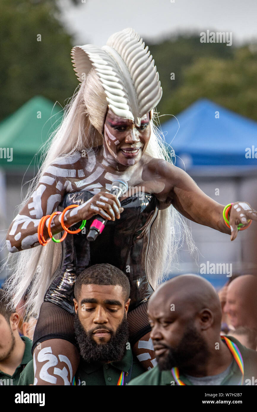 LOVEBN1FEST, Brighton Pride jour 2 Banque D'Images