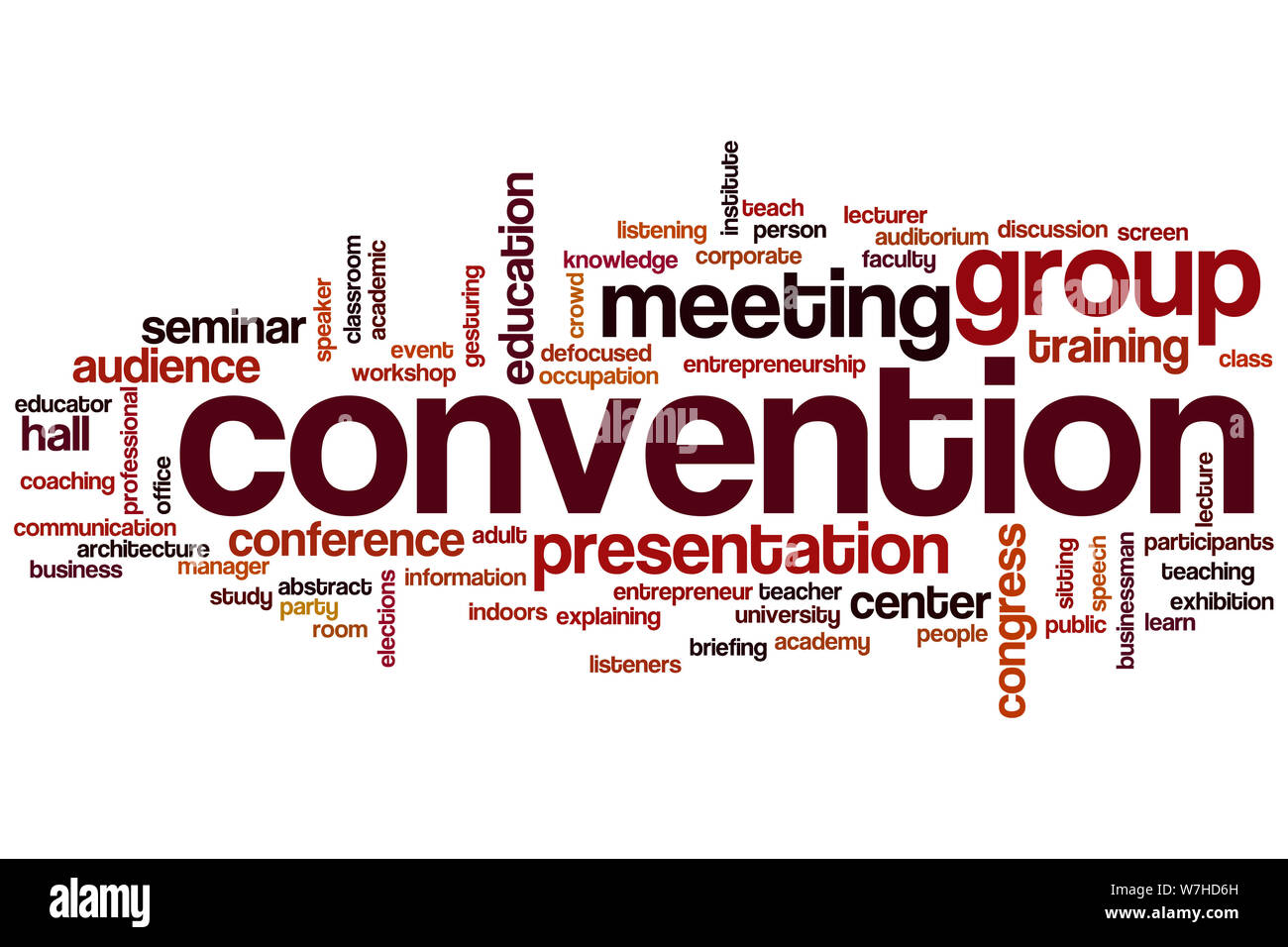 Mot Convention concept cloud Banque D'Images Mot Convention concept cloud Banque D'Images