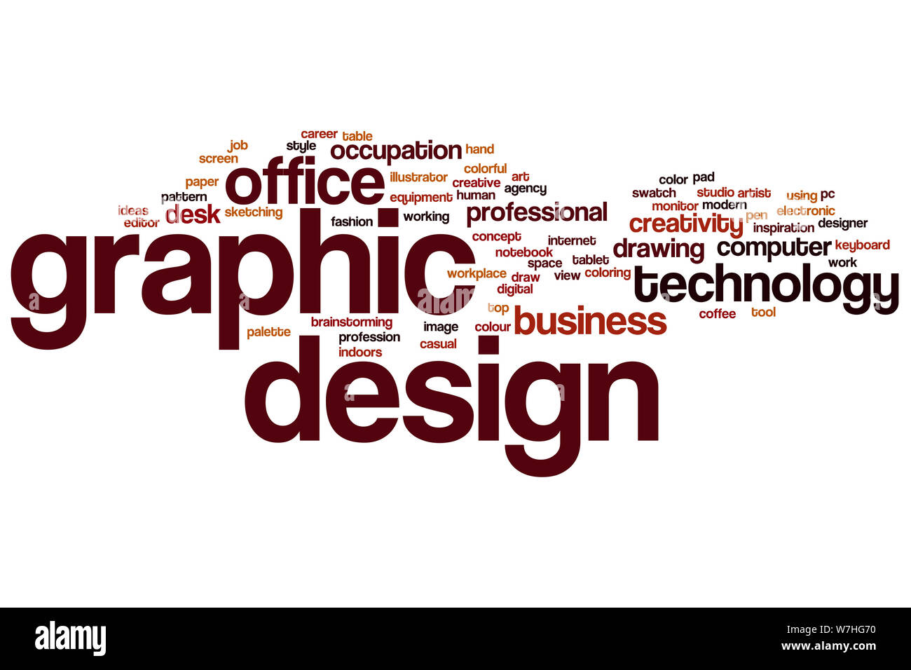 Design graphique mot concept cloud Banque D'Images