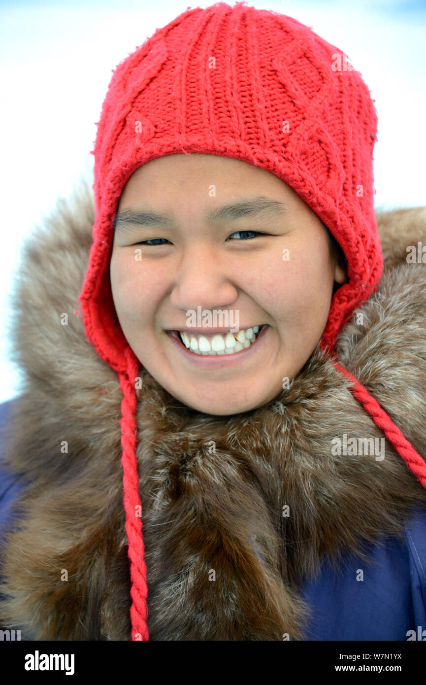 Inuit portrait Banque de photographies et d’images à haute résolution ...