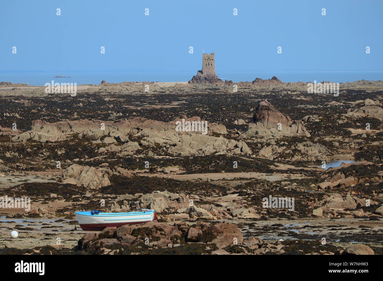 Seymour Tower, Jersey, Channel Islands, Royaume-Uni, le 03 août 2019, photo de Richard Goldschmidt Banque D'Images Seymour Tower, Jersey, Channel Islands, Royaume-Uni, le 03 août 2019, photo de Richard Goldschmidt Banque D'Images