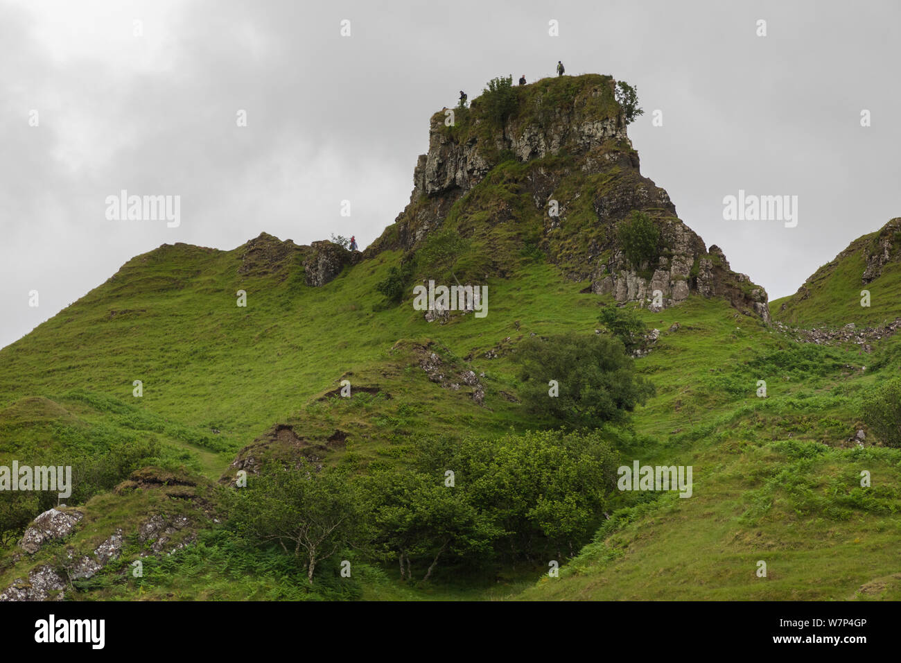 Fairy Glen, à l'île de Sky, UK Banque D'Images