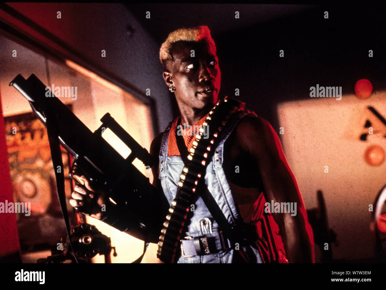 Wesley Snipes, Demolition Man, 1993 Banque D'Images