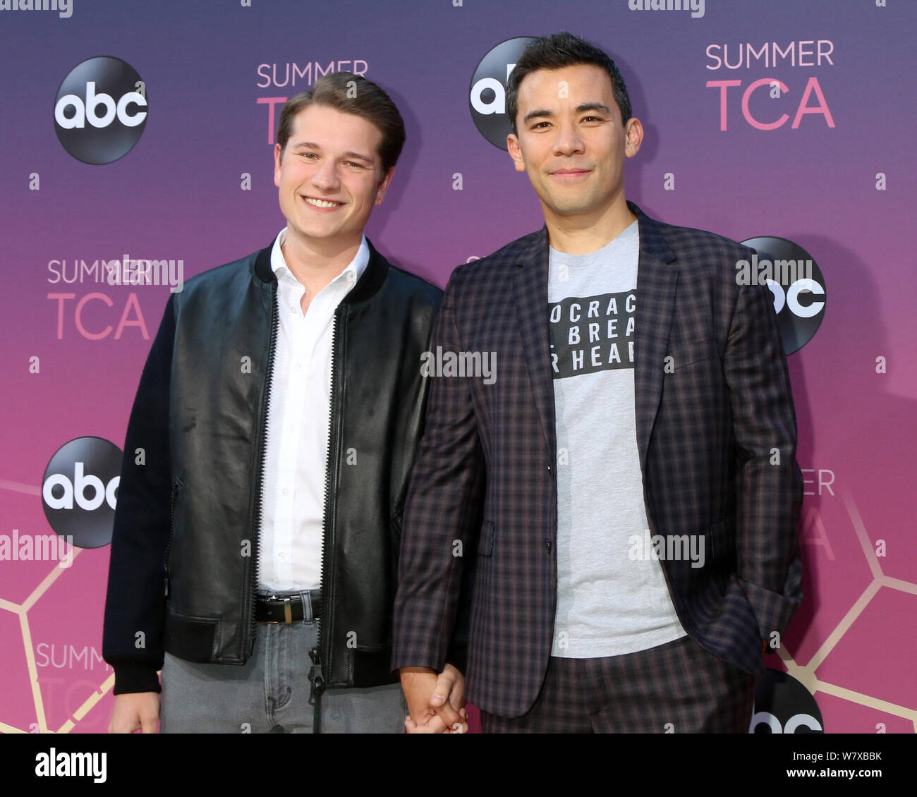 5 août 2019, West Hollywood, CA, USA : LOS ANGELES - AUG 15 : Conrad Ricamora,petit ami à l'été ABC All-Star TCA Party au Soho House le 15 août 2019 à West Hollywood, CA (crédit Image : © Kay Blake/Zuma sur le fil) Banque D'Images