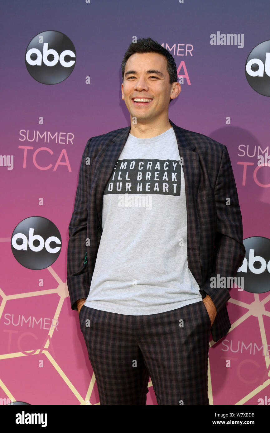5 août 2019, West Hollywood, CA, USA : LOS ANGELES - AUG 15 : Conrad Ricamora à l'ABC de l'été partie à l'All-Star TCA SOHO House le 15 août 2019 à West Hollywood, CA (crédit Image : © Kay Blake/Zuma sur le fil) Banque D'Images