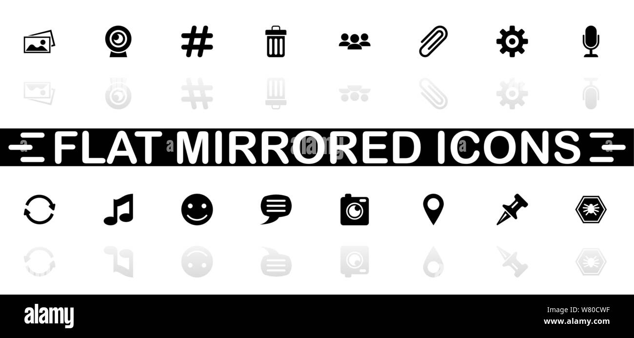 Icônes De Chat Symbole Noir Sur Fond Blanc Simple