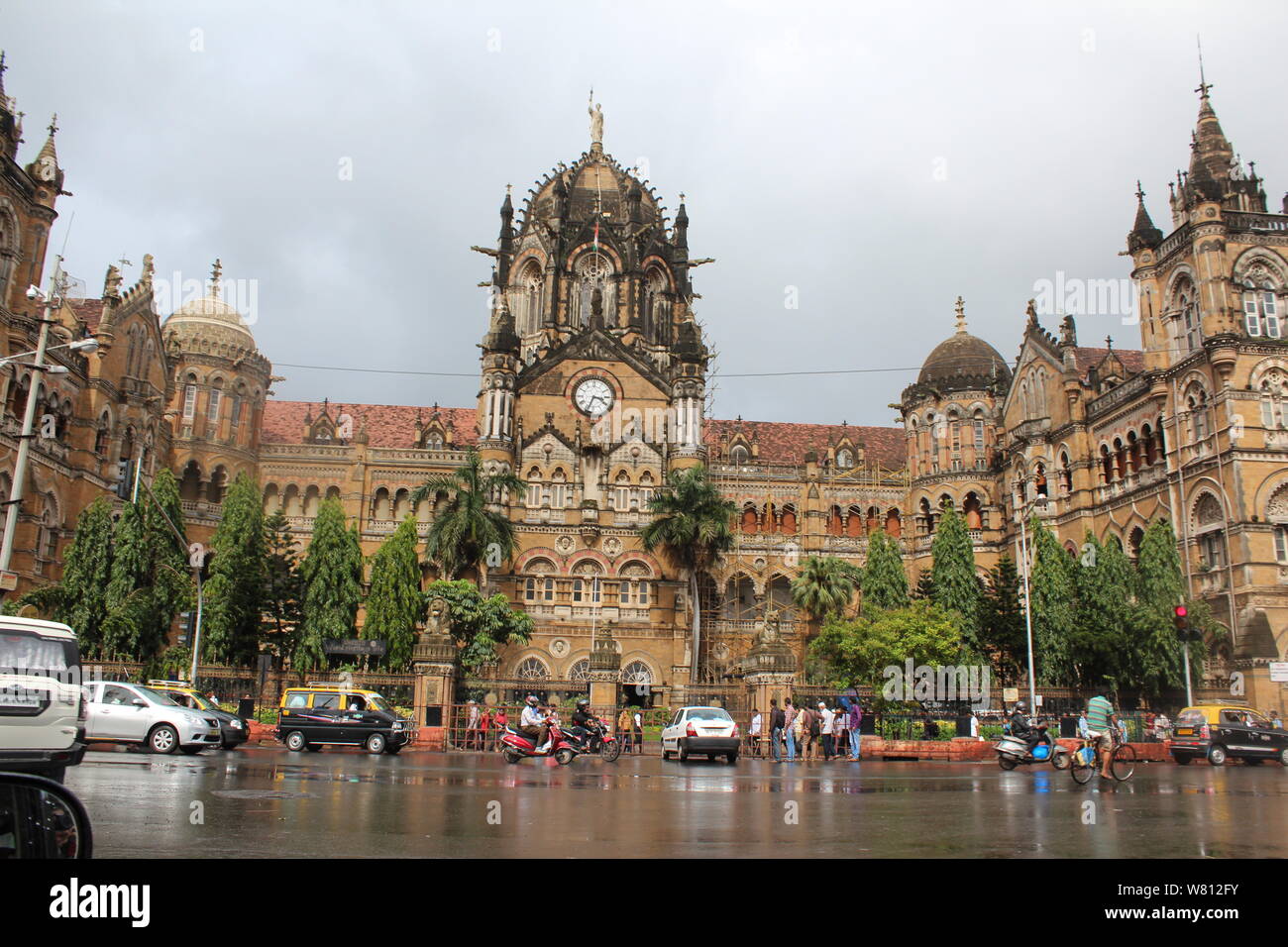 La gare de Mumbai Banque D'Images