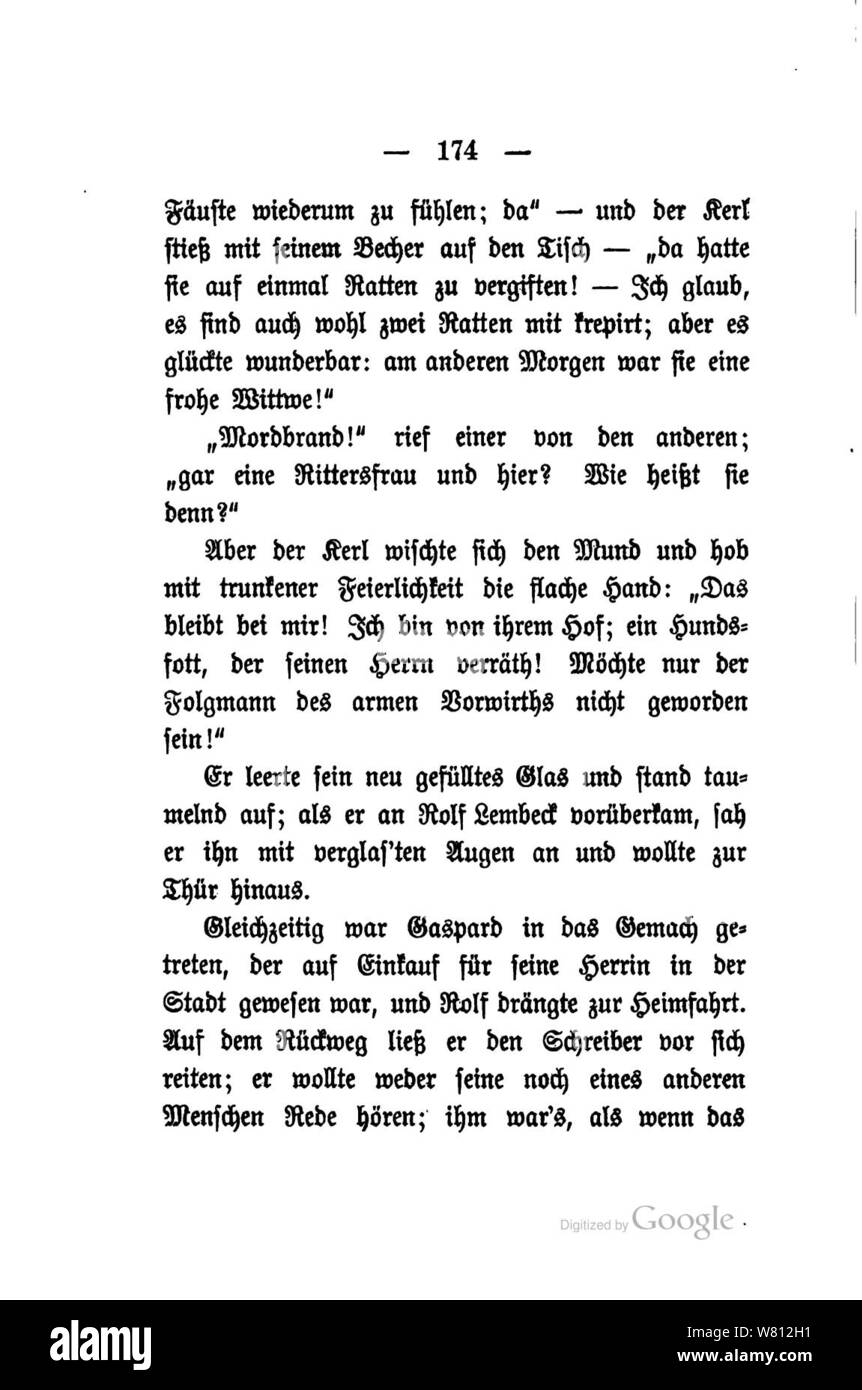 Tempête de Ein Fest auf Haderslevhuus 174. Banque D'Images