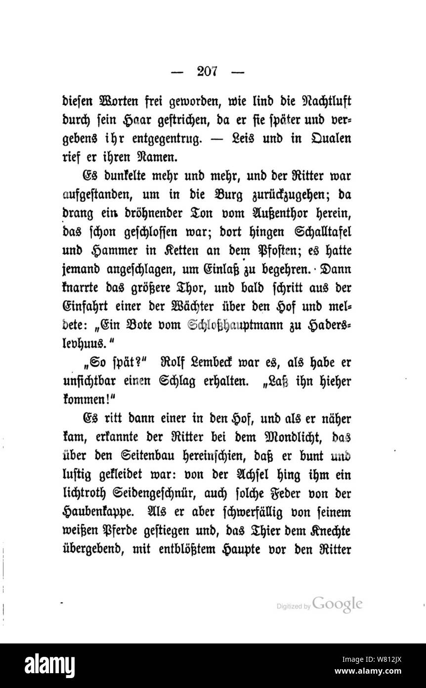 Tempête de Ein Fest auf Haderslevhuus 207. Banque D'Images