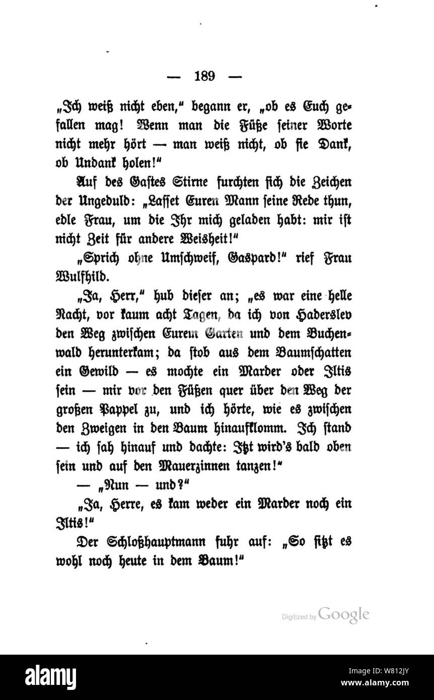 Tempête de Ein Fest auf Haderslevhuus 189. Banque D'Images