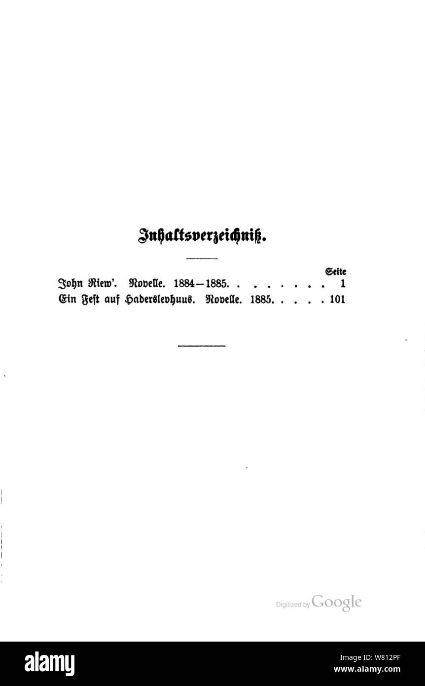 Tempête de Ein Fest auf Haderslevhuus 223. Banque D'Images