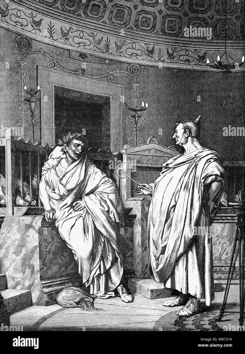 Augure Romain Ou Les Prêtres De Lépoque Classique Monde