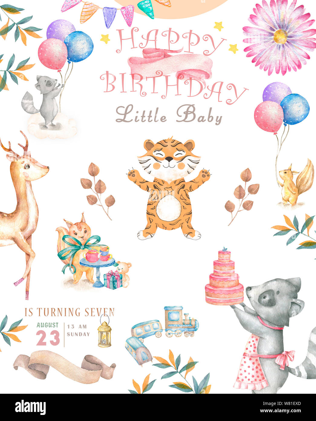 Joyeux Anniversaire Carte Avec Croc Mignon Dandy Aquarelle Animal Mignon Bebe Carte De Vœux Boho Fleurs Et Bouquets Joyeux Anniversaire Ensemble Aquarelle G Photo Stock Alamy Joyeux Anniversaire Carte Avec Croc Mignon Dandy Aquarelle Animal Mignon Bebe Carte De Vœux Boho Fleurs Et Bouquets Joyeux Anniversaire Ensemble Aquarelle G Photo Stock Alamy