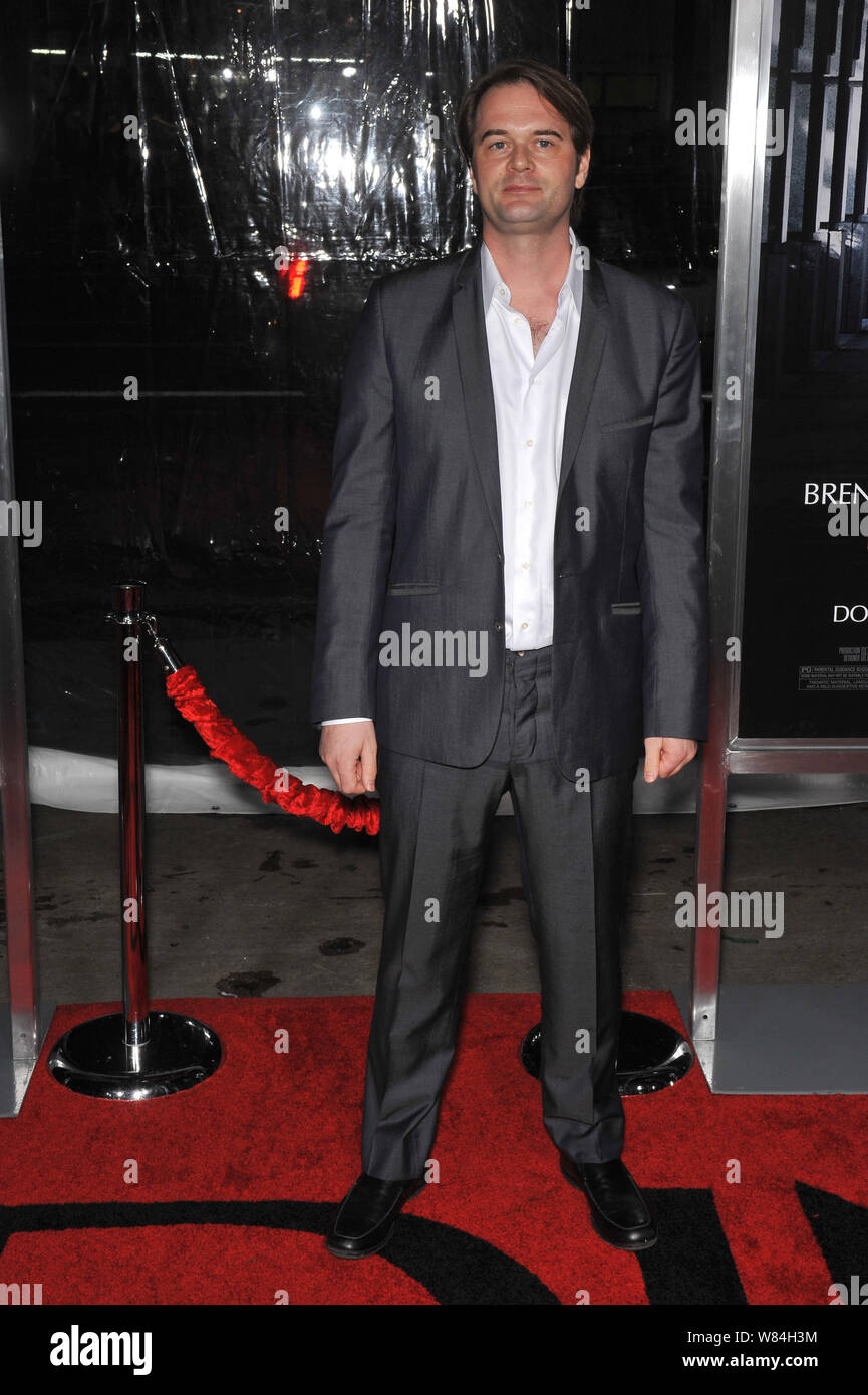 LOS ANGELES, CA. 19 janvier 2010 : Tom Vaughan Directeur de la première de son nouveau film "mesures extraordinaires" au Grauman's Chinese Theatre, à Hollywood. © 2010 Paul Smith / Featureflash Banque D'Images