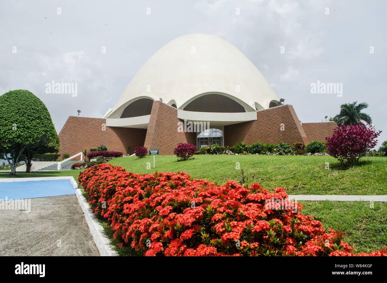 Temple de Bahai à Panama City Banque D'Images