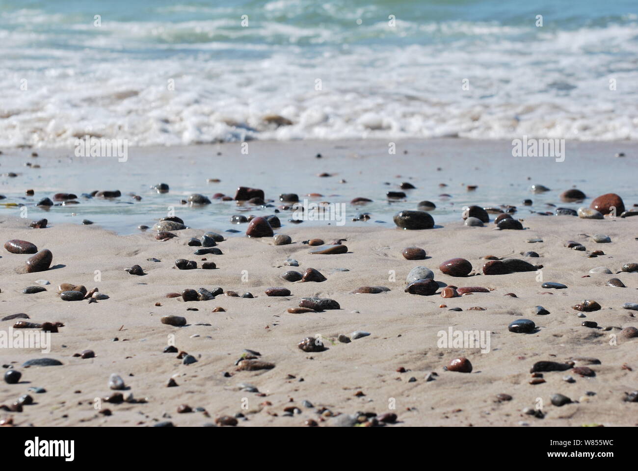 Relaxation par la mer Banque D'Images