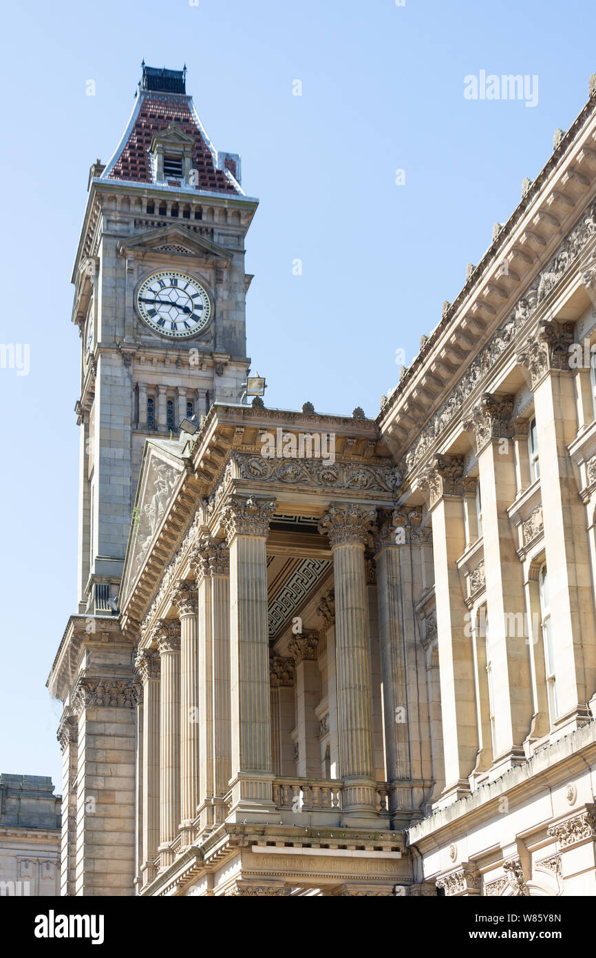 Musée et galerie d'Art, Chamberlain Square, Birmingham, West Midlands, England, United Kingdom Banque D'Images