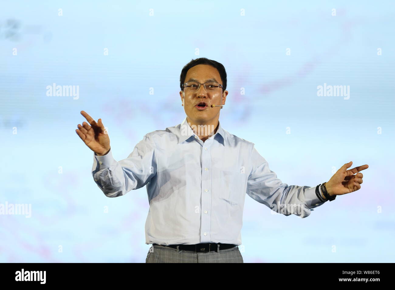 Li Hejun, président-directeur général de Hanergy Holding Group Limited