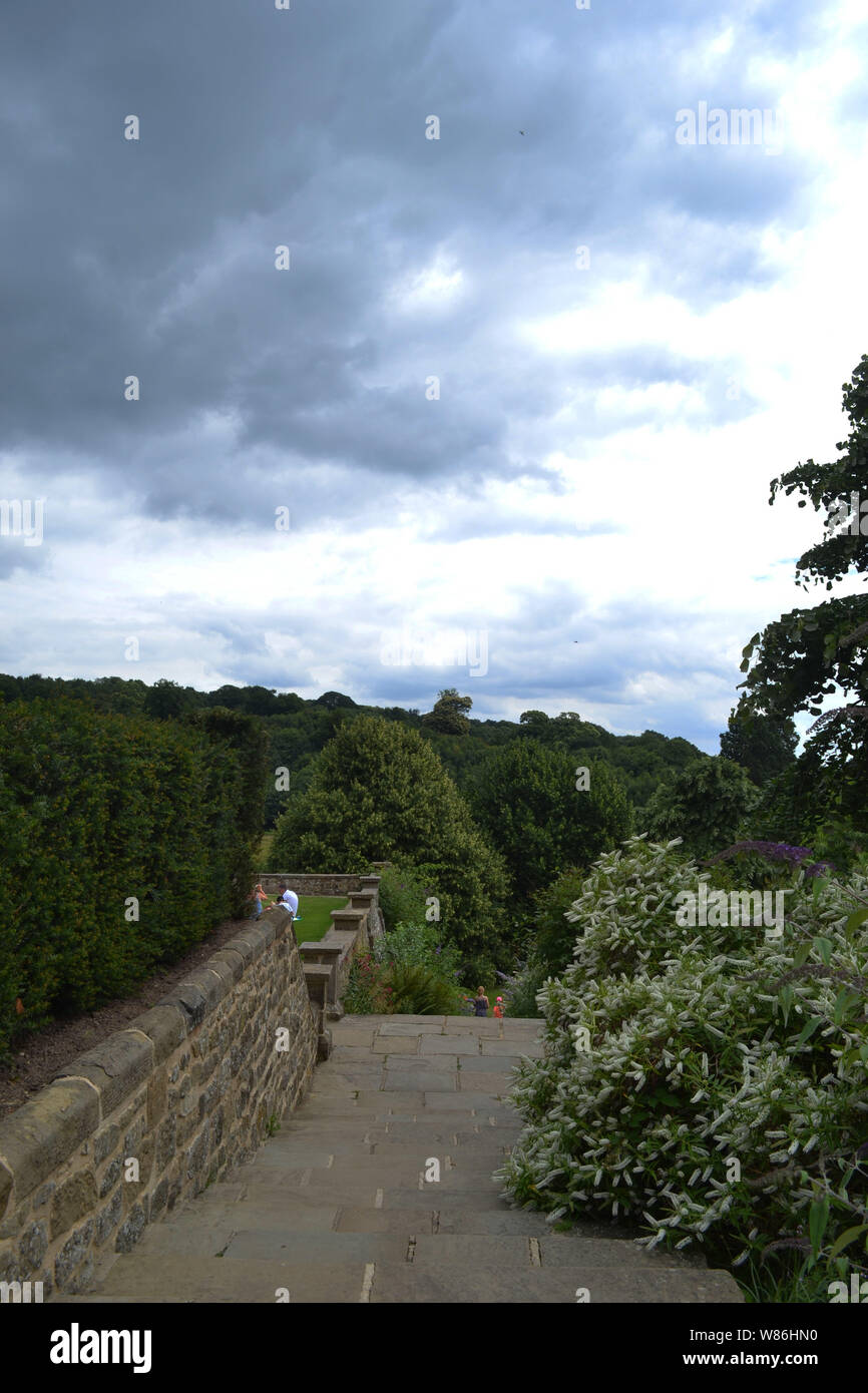 Jardin de Chartwell, Kent, Royaume-Uni Banque D'Images