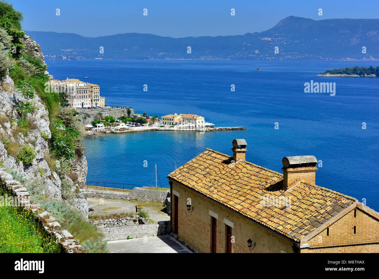Faliraki,Kerkyra Corfou,grèce, Banque D'Images